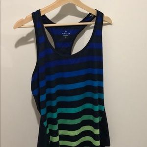Athleta ombré stripe chi tank